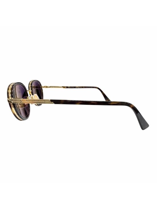 Bottega Veneta BV Forte Sunglasses Clear Brown Marble Gold 49 Eyewear main image 7